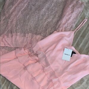 Forever 21 Blush Lace dress (new with tags)